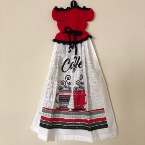 Handmade dress towel for affordable gift